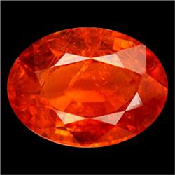 2.45ct Nice Oval Orange Spessartite VS Appraisal Estimate $1470 (GEM-17674)