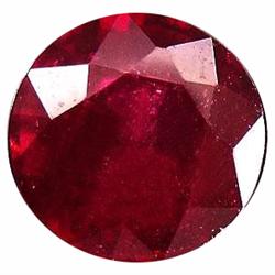 2.79ct Round Top Blood Red Ruby Natural VS  Appraisal Estimate $3348 (GEM-20113)