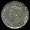 Image 1 : 1950 Australia Silver 3 Pence Hi Grade Rare Error (COI-6673)
