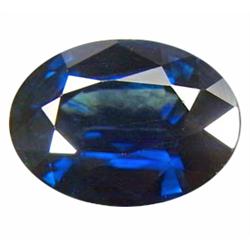 .8ct Winsome Oval Facet Blue Sapphire  (GMR-0586)