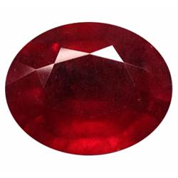 21.96ct AAA Natural Top Blood Red Ruby Jumbo Appraisal Estimate $26352 (GEM-20132)