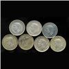 Image 1 : 1938-43 Australia 3 Pence Set of 6 High Grade (COI-6806)