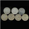 Image 2 : 1938-43 Australia 3 Pence Set of 6 High Grade (COI-6806)