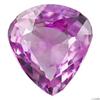 Image 1 : 1.05ct Pear Purple Genuine Ceylon Sapphire RARE VVS UNHEATED UNTREATED (GEM-18924)