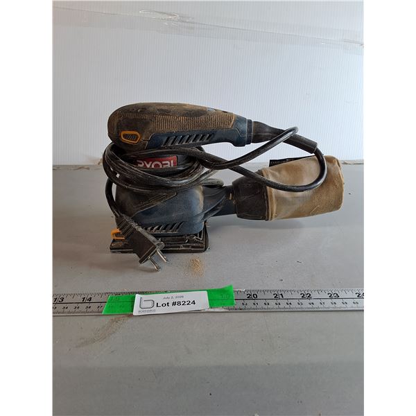Ryobi Electric Sander- Powers On