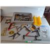 Image 1 : L.A. County Sheriff Badge, Pliers, F Clamps, Misc. Can't Ship