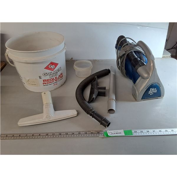 Dirt Devil Bagless Vacuum- Powers On & Accessories, Pickup Only