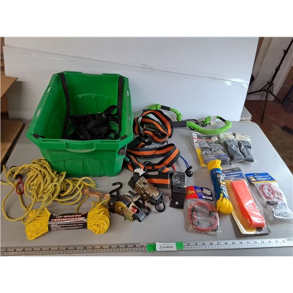 Padlock Sets, Shopping Basket, Ratchet Straps, Misc.