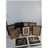Image 1 : (8) Assorted Picture Frames - Mostly 9" x 11.5", Canvas Prints