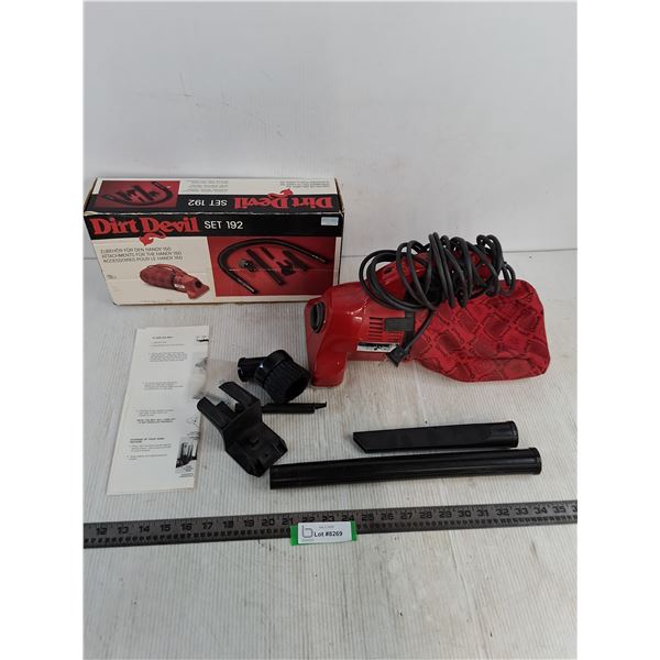 Dirt Devil Handheld Vacuum w/Accessories - Tested
