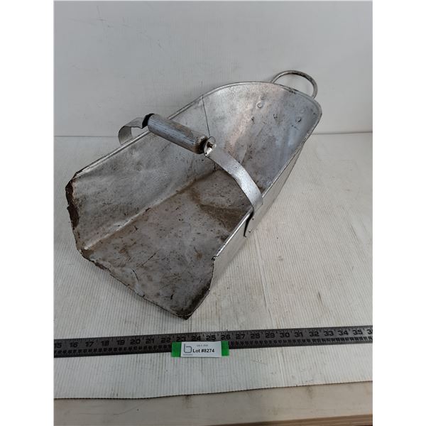 Vintage Coal Scoop Shovel - 2' Length, Pickup Only
