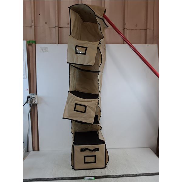 Closet 6-Compartment Hanger