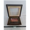 Image 1 : (2) Wall Mount Picture Frames - 1 with Sunset Picture - Largest 18" x 17"