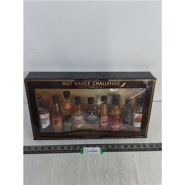 10-Pack Hot Sauce Challenge Kit - Appears Unused