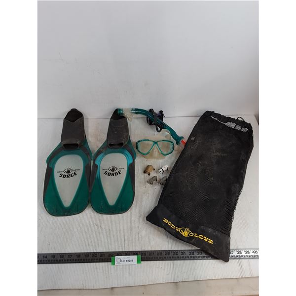 Body Glove Snorkel Gear, Toy Animals