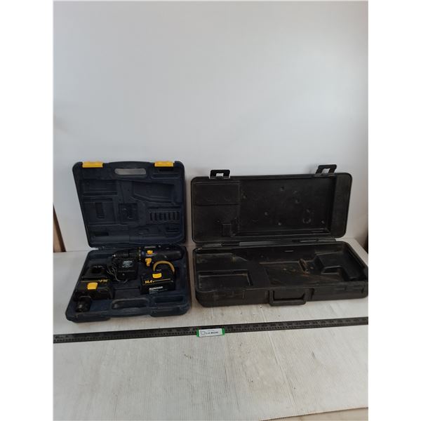 Mastercraft Cordless Drill Kit - Untested, Craftsman Tool Case