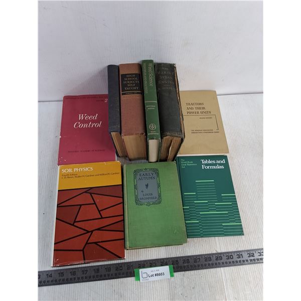 (9) Vintage Books - Weed Science, Early Autumn, Essays