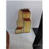 Image 5 : Swiss Business Tool, Sony MP3 Recorder, Large Calculator, Book Ends, Misc.