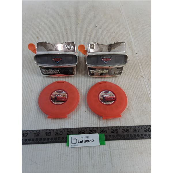 Cars Viewmasters w/Slide Sets