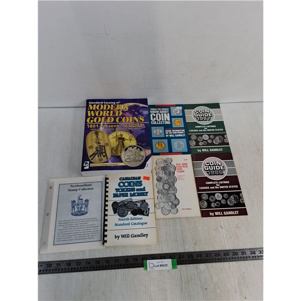 (7) Coin & Stamp Collector Guide Books