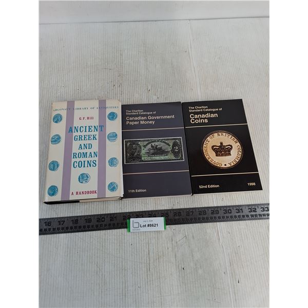 (3) Coin & Paper Money Collector Guide Books