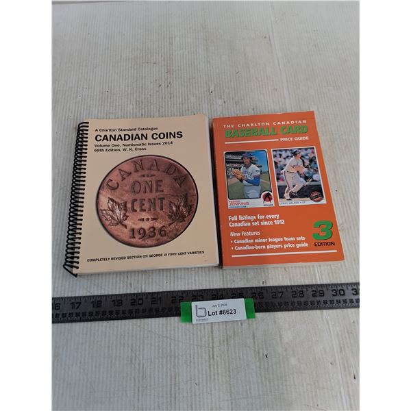 Canadian Coins & Baseball Cards Guide Books