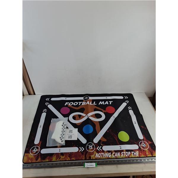 3' x 2' Football Floor Mat w/Special Socks