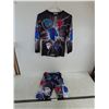 Image 1 : Lightning Panther Pajamas - Approx Youth Medium