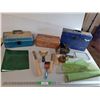 Image 1 : Wire Brushes, Coping Saw, Tackle Boxes, Misc.