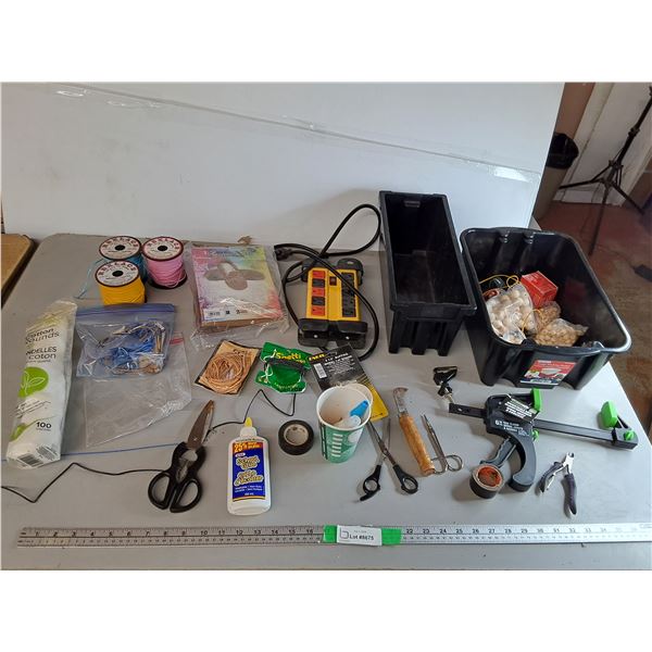 Mocassin Kit, Power Bar, 6" Bar Clamp, Misc.
