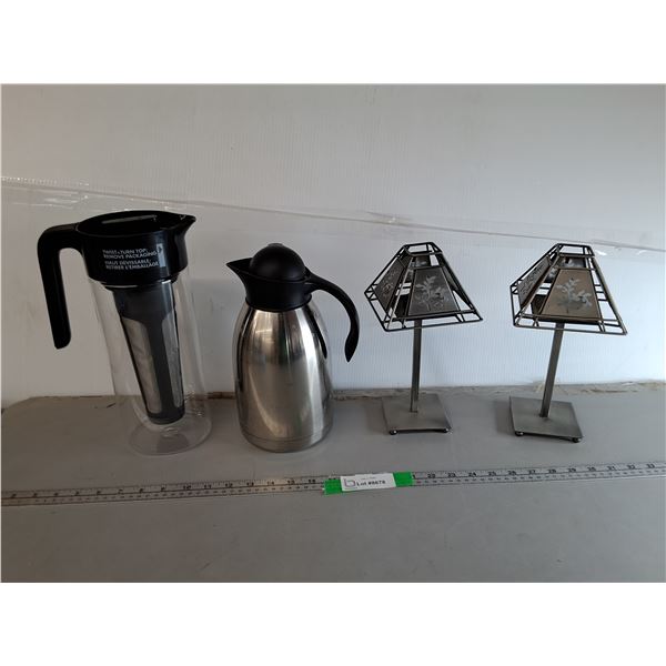 Cold Brew Coffee Pot, Carafe, Tealight Holders