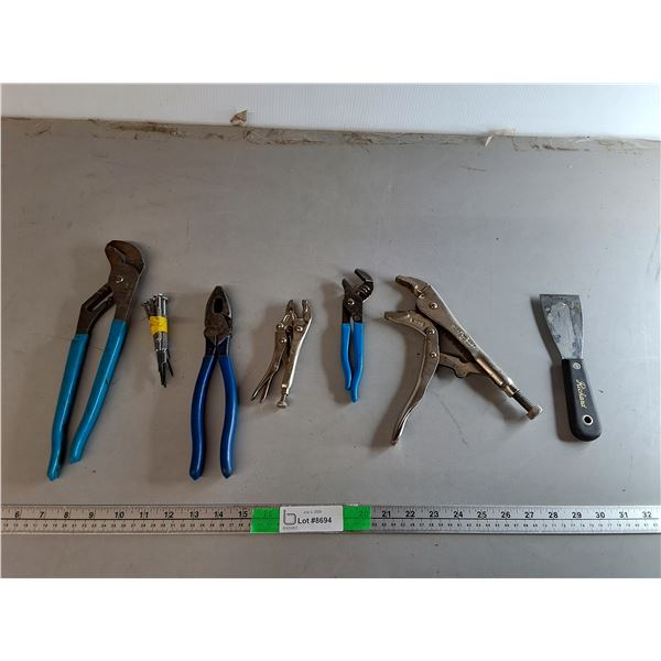 Channelock Pliers, Vice Grip, Precision Screwdrivers, Misc.