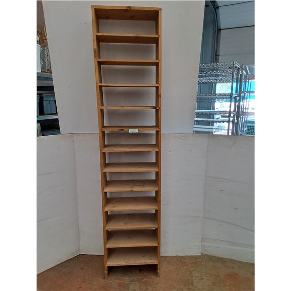 * Wooden Shelf - 7'x19"x10" - Cannot Ship