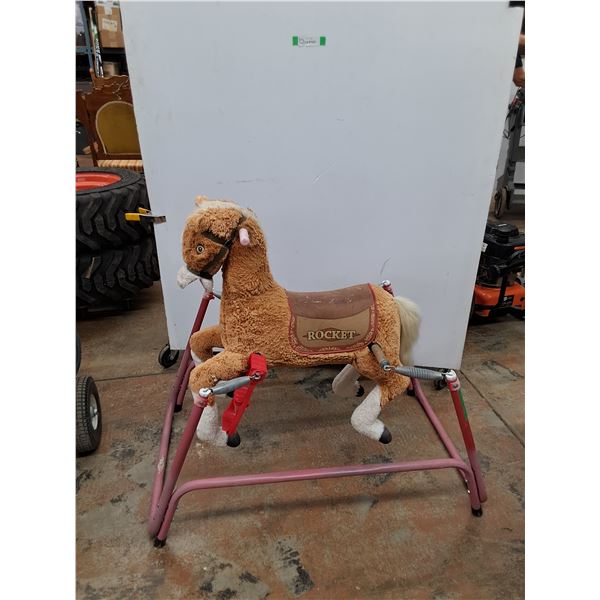 *Rocket Rocking Horse No Shipping