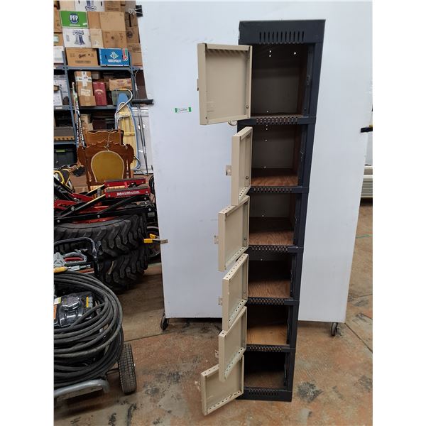 *Metal Lockers with Hooks on Side No Shipping