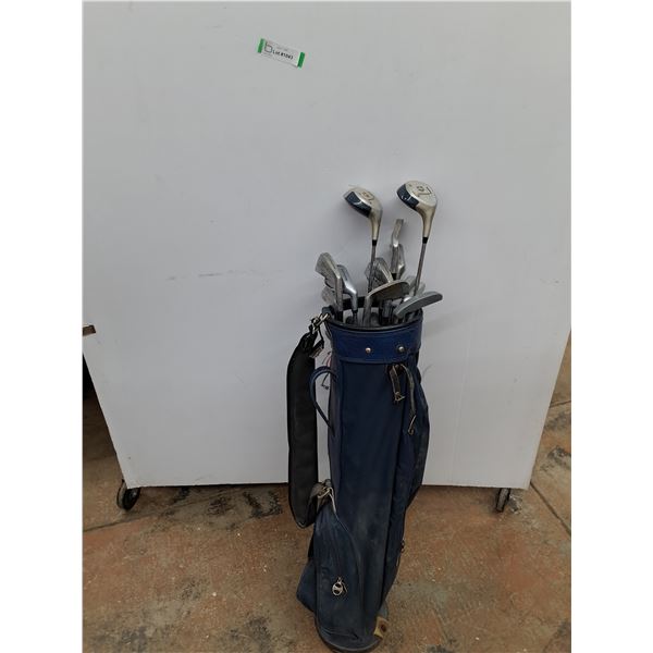*Assorted Golf Clubs and Golf Bag No Shipping
