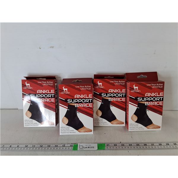 (4) Ankle Support Braces