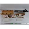 Image 1 : Miter Saw, Miter Box, Candle Wax, Level