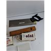 Image 5 : Miter Saw, Miter Box, Candle Wax, Level