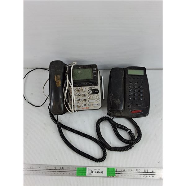 Vintage Push Button Phones - As Is