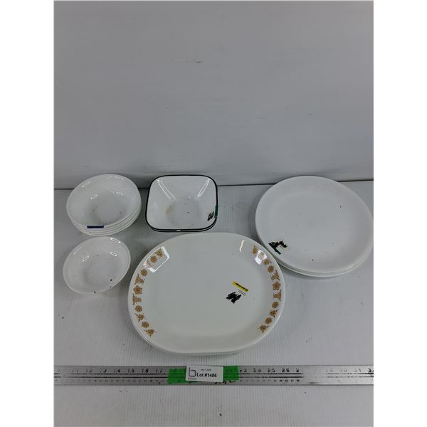 Assorted Dining Plates & Bowls