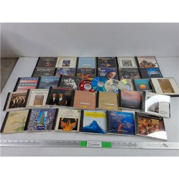 Assorted CDs - Mozart, Shostakovich, Charles Dutoit, Misc