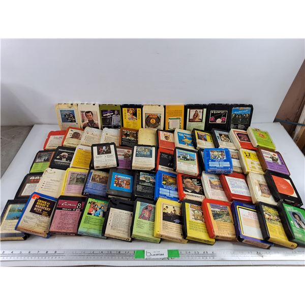 Assorted 8 Track Stereo Tapes