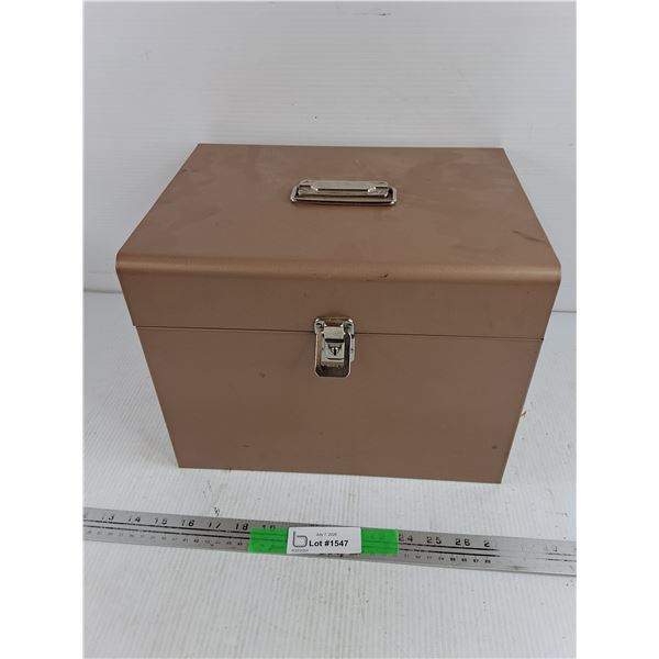 Metal Box 13" x 10" x 10"