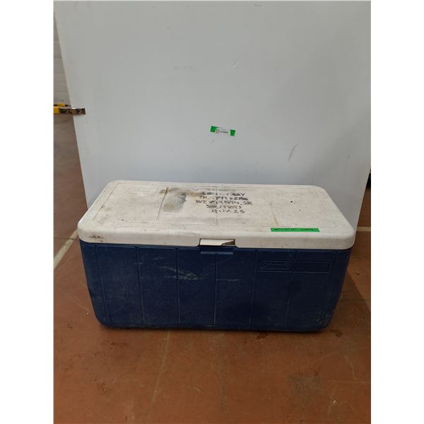*Large Coleman Cooler No Shipping
