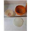 Image 2 : Assorted Tupperware, (3) Containers, (2) Lids, (1) Tall Cup, (2) Small Cups