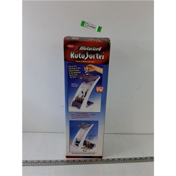 Motorized RotoSorter for Coins NIB