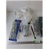 Image 2 : (4) Faucet Pop-Ups, Keyed Doorknob, Plastic Knife
