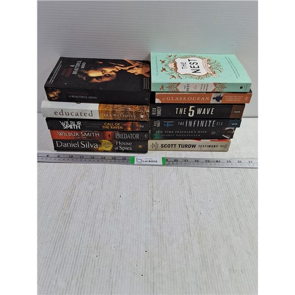 (11) Softcover Novels:Titles in Pictures