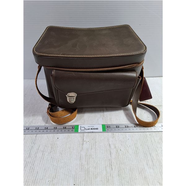 Vintage Leather Camera Bag